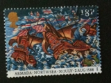 GB 1988 Spanish Armada  18p YT 1323 / SG 1404