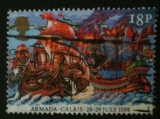 GB 1988 Spanish Armada  18p YT 1322 / SG 1403