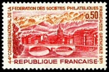 France 1681 1971 1/4 de cote congrès de grenoble  neuf ** TB MNH sin charnela cote 0.5