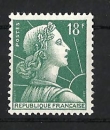 miniature France - Y&T 1011a ** Marianne de Muller - année 1955 59