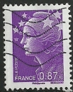 France 2010 - Marianne de Beaujard - 4474 oblitéré .