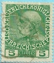 miniature Autriche - 1908 - Y&T 104 (o) - cancelled - used