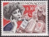 miniature MONACO  919 920 921  1973 1/4 de cote  Colette molière neufs ** TB MNH sin charnela cote 2.9