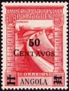 Angola 1945 Fomento (avec surcharge noire 50 centavos sur 1 a)