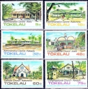 Tokelau 1986 Architecture de Tokelau (série 1) : centres administratifs et lieux de culte