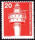 miniature Allemagne RFA 1976 Industrie et technique - Phare de Alte Weser