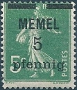 Memel - 1920 - Y&T 18** - MNH