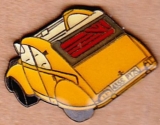 France Pin´s Citroën 2 CV jaune