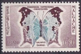 miniature MADAGASCAR 1960 NEUF* charnière N° 343 papillons