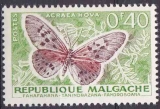 miniature MADAGASCAR 1960 NEUF** MNH N° 342 papillons