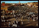 Maroc Cpm Marrakech la place djemaa el Fna