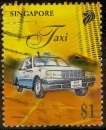 158 - Y&T N° 812 - oblitéré - Taxi - 1997 - singapour