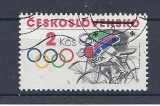 miniature Tchecoslovaquie  Y & T  N° 2601  Sports Olympiques Cyclisme