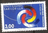 1098 -  Y&T N° 3112 - oblitéré - Espace européen - Sarre, Lorraine et Luxembourg - 1997 - France