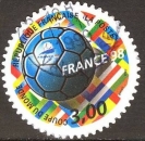 1172N - Y&T N° 3140 - adhésif oblitéré - France 98 - Coupe du monde de football - 1998 - France