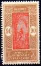 1210 - Y&T N° 90 A - neuf trace charnière - Homme grimpant au palmier - 1927/39 - Dahomey