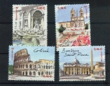 France 3527 3530 2002 capitales rome neufs **TB MNH sin charnela  faciale 1.84