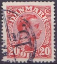DANEMARK 1921 OBLITERE N° 138
