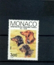 MONACO 1624  faune chien 1988 neuf ** TB MNH sin charnela  faciale 0.46