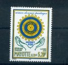 Mayotte  83 2000 club inner Wheel neuf ** TB MNH sin charnela valeur faciale 0.79