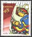 3347 - Y&T n° 1970 - oblitéré - Noël - Genesis par Daphne Oidjig - 2002 - Canada