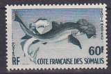Cote des Somalis 302 requin marteau neuf avec trace de charnière* TB MH con charnela 