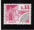Année 1981 : Y. & T. N° 170 ** La chapelle impériale d' Ajaccio