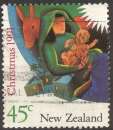 4102 - Y&T n° 1147 - oblitéré - Noël - La mère et l'enfant - 1991 - Nouvelle Zélande