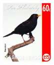 Nouvelle-Zélande 2012 Timbre personnalisé merle noir (blackbird) autoadhésif