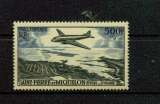 Saint Pierre et Miquelon PA  23 avion 1/4 de cote neuf avec trace de charnière* TB MNH sin charnela