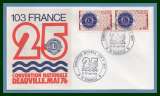 FRANCE BT  LIONS CLUB 1976 DEAUVILLE  TB