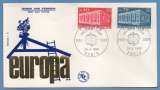 FRANCE FDC EUROPA 1969