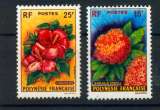 Polynésie  15 16 flore fleurs 1962 neuf ** TB MNH cote 45 