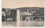 cpa 81 Tarn Brassac Le Pont Neuf et la Mairie 