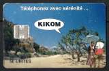 Télécarte Madagascar - Kikom téléphonez avec sérénité - 50 unités 