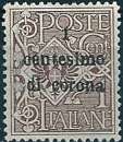 Italie - 1919 - Y&T 1 (o) - cancelled - used - Occupation générale Italienne