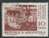 Argentine - Y&T 0786 (o) - Peintre Fernando Fader - Tableaux -