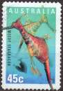 5523 - Y&T n° 1712 - adhésif oblitere - Hippocampe - 1998 - Australie