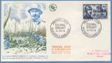 FDC COLONEL DRIANT 1956 NEUFCHATEL / AISNE GUERRE 14 