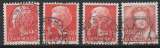 miniature DANEMARK  - REINE MARGRETHE II - 4 VALEURS