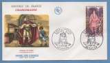FDC CHARLEMAGNE 1966 NOYON