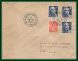 BT Inauguration Monument Ploti Rochefort s/M 25 / 6 / 1950 / N° 725 + 655 voy. TB Gandon Iris