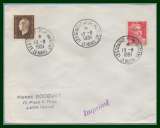 BT Les Quatres Jours du Mans 13 / 9 / 1951 / N° 692 + 716 voy. TB Gandon Dulac