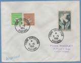 BT Foire Exposition Poitiers 9 / 5 / 1953  / N° 706 + 707 + 761 voy. TB Colombe Paix Arc Triomphe