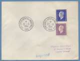 BT 2éme Conf. des Industries Paris 23 / 5 / 1954  / N° 695 + 689 voy. TB  Dulac