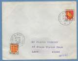 BT Foire de Bordeaux 14 / 6 / 1956  / N° 1003 + 1004 voy. TB Blason