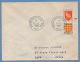 BT Semaine Odontologique Int. Paris 11 / 4 / 1957 (1er jr) / N° 1003 + 1004 voy. TB Blason