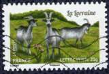 France 2015 Oblitéré Used Stamp Goat Chèvre La Lorraine