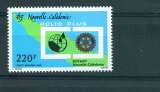 Nouvelle Calédonie PA 260 1988 Rotary polio plus neufs ** TB MNH sin charnela faciale 1.84