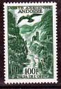 Andorre PA 2 1/4 de cote le valira de l´orient neuf ** TB MNH sin charnela cote 18